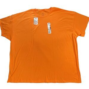 Fruit Of The Loom Platinum Shirt Mens 4XL Green Wicking Safety Duel Defense Neon